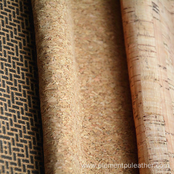 Artificial Natural Cork Leather Fabric For Photo Frame